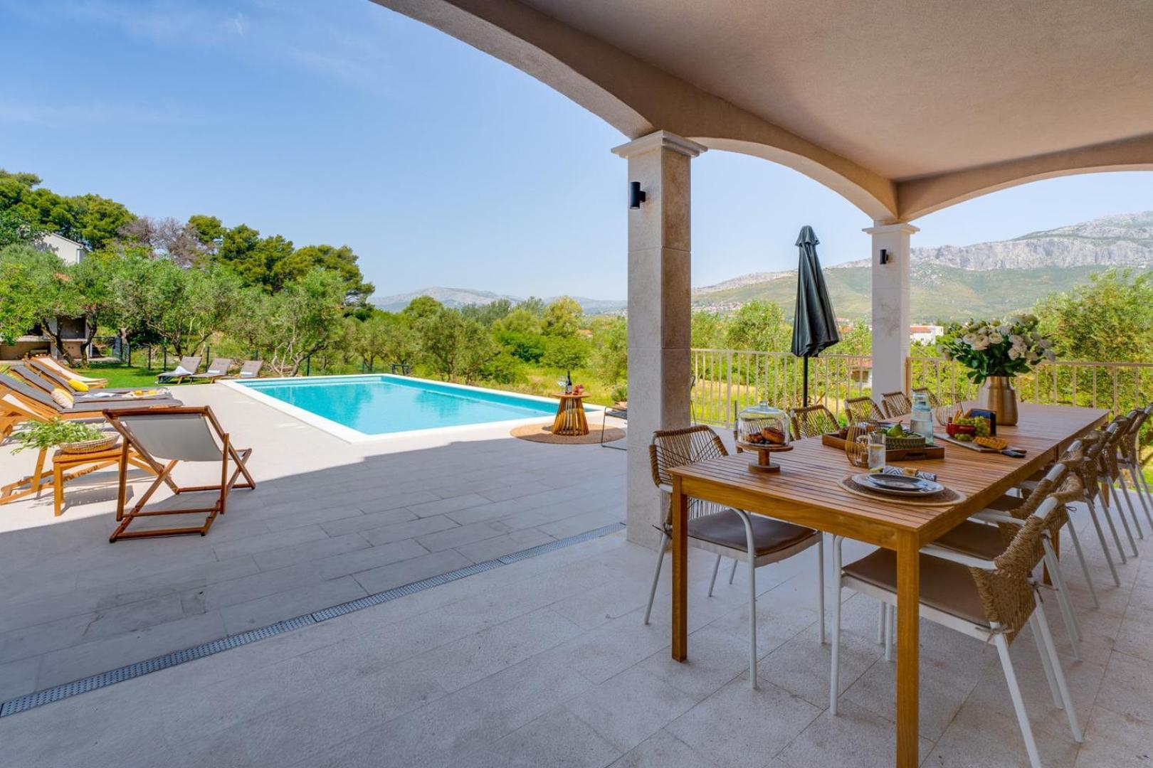 New! Villa Mamma Mia, A 6-Bedroom Property With 40Sqm Pool ポドストラナ エクステリア 写真