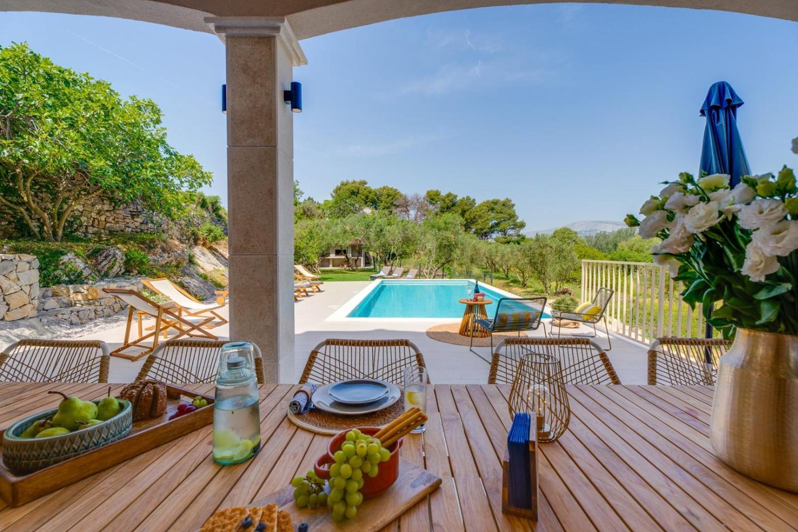 New! Villa Mamma Mia, A 6-Bedroom Property With 40Sqm Pool ポドストラナ エクステリア 写真